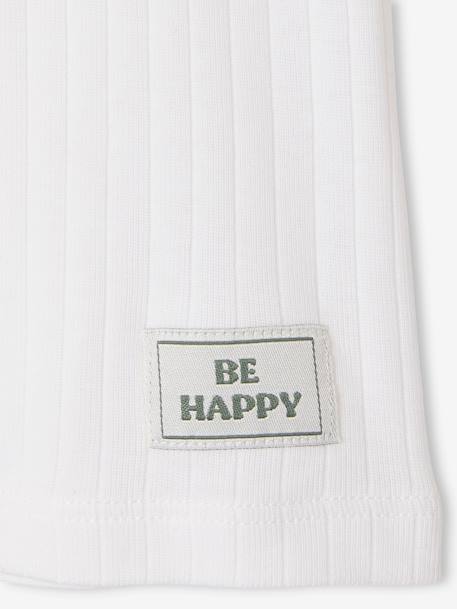 Lot de 3 T-shirts manches courtes ours en maille côtelée garçon vert émeraude 7 - vertbaudet enfant 