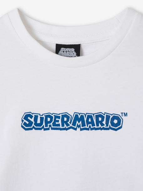 T-shirt manches longues Mario et Luigi® garçon blanc 3 - vertbaudet enfant 