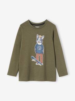 T-shirt animal crayonné garçon  - vertbaudet enfant