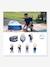 Babyni Aire de Jeux & lit d'appoint Anti-UV FPS 50+ Marinière bleu blanc 2 - vertbaudet enfant 