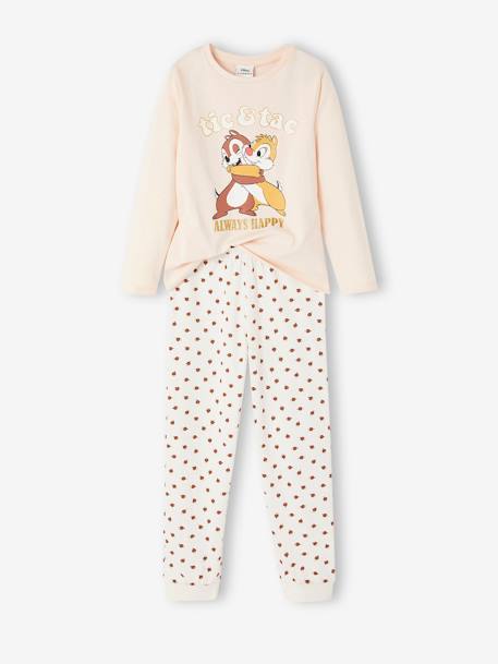 Pyjama fille Disney® Tic & Tac rose/écru 1 - vertbaudet enfant 
