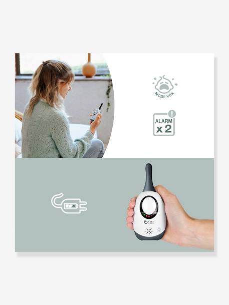 Ecoute-bébé Simply Care BLANC/GRIS 6 - vertbaudet enfant 