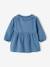 Robe bébé denim col volanté stone 2 - vertbaudet enfant 