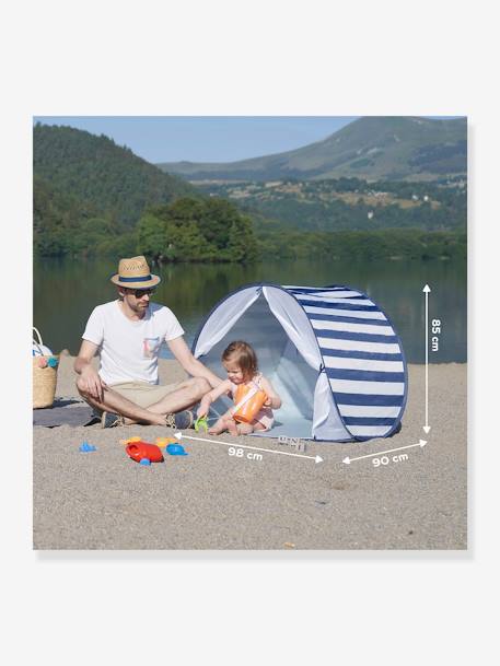 Tente Anti-UV Haute protection 50+ MARINIERE+vert 7 - vertbaudet enfant 