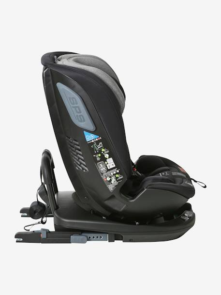 Siège-auto pivotant i-Size groupe 0+1/2/3 Roll&Sit noir&gris 6 - vertbaudet enfant 