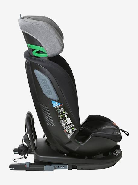 Siège-auto pivotant i-Size groupe 0+1/2/3 Roll&Sit noir&gris 10 - vertbaudet enfant 