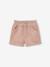 Short en velours côtelé bébé fille noisette+rose poudré 7 - vertbaudet enfant 