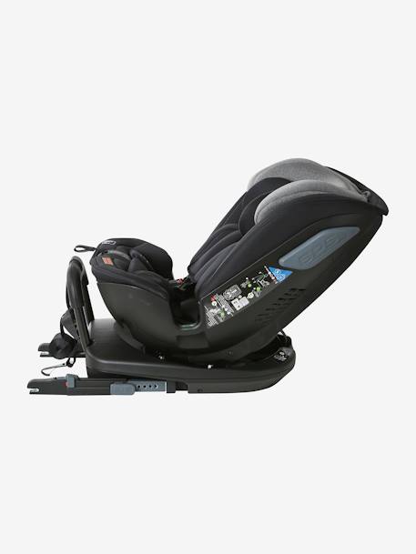 Siège-auto pivotant i-Size groupe 0+1/2/3 Roll&Sit noir&gris 9 - vertbaudet enfant 