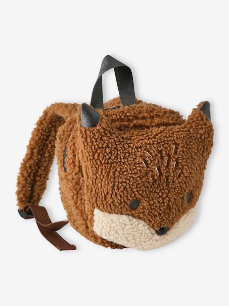 Garçon-Accessoires-Sac-Sac à dos renard en sherpa enfant