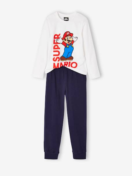 Pyjama garçon Super Mario® blanc/marine 1 - vertbaudet enfant 