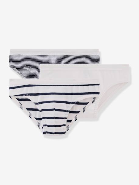 Lot de 3 slips blanc 1 - vertbaudet enfant 