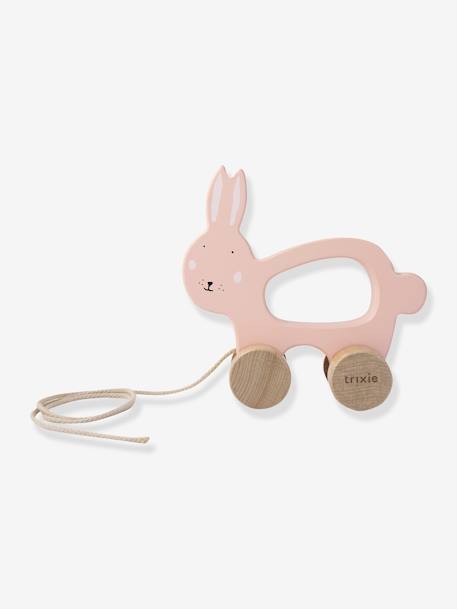 Jouet à tirer en bois - Mr Fox+Mr Lion+Mrs Rabbit 4 - vertbaudet enfant 