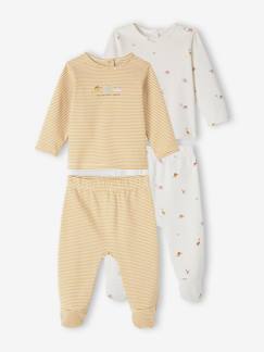 Bébé-Pyjama, surpyjama-Lot de 2 pyjamas dinosaure bébé en interlock