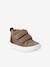 Bottines bébé garçon cuir à scratchs marine+taupe 6 - vertbaudet enfant 