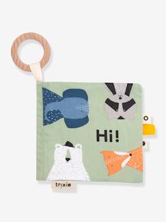 Idées cadeaux bébés et enfants-Livre en tissu - 4 animaux - TRIXIE