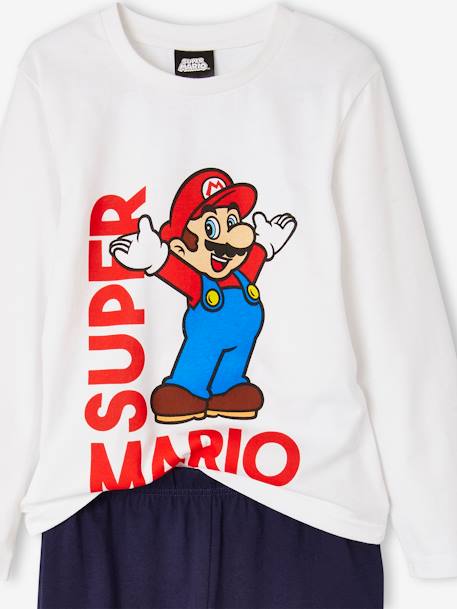 Pyjama garçon Super Mario® blanc/marine 4 - vertbaudet enfant 
