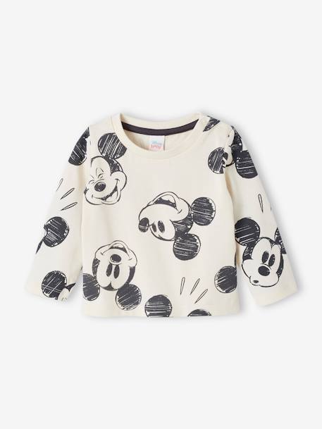 Ensemble Disney® bébé T-shirt coton + salopette blanc/gris 2 - vertbaudet enfant 