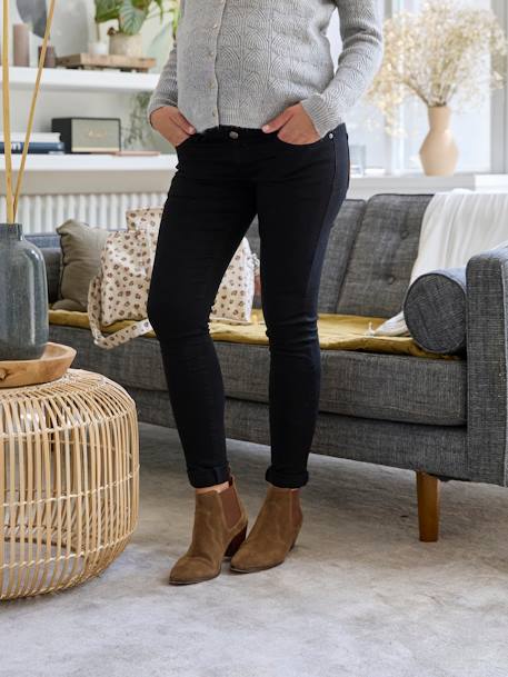 Jean de grossesse skinny denim brut+noir+stone 8 - vertbaudet enfant 