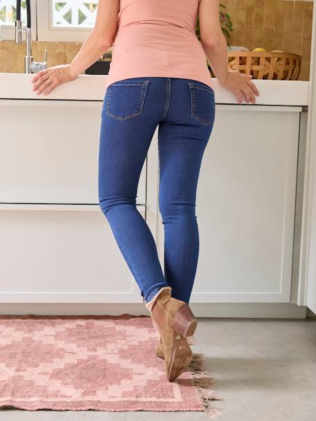 Jean de grossesse skinny denim brut+noir+stone 18 - vertbaudet enfant 