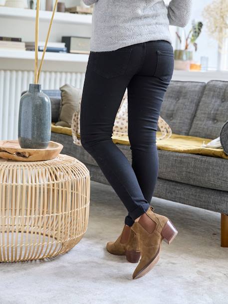 Jean de grossesse skinny denim brut+noir+stone 10 - vertbaudet enfant 