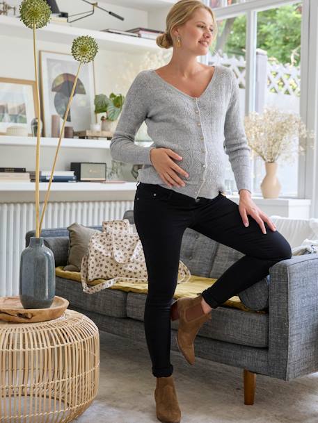 Jean de grossesse skinny denim brut+noir+stone 6 - vertbaudet enfant 
