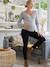 Jean de grossesse skinny denim brut+noir+stone 6 - vertbaudet enfant 