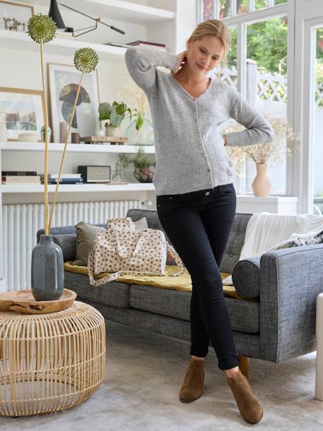 Jean de grossesse skinny denim brut+noir+stone 7 - vertbaudet enfant 