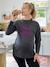 T-shirt de grossesse à message anthracite 2 - vertbaudet enfant 