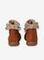 Bottines enfant fille synthétique zippées marron+noir 6 - vertbaudet enfant 