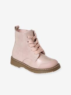 Boots lacées et zippées fille collection maternelle  - vertbaudet enfant