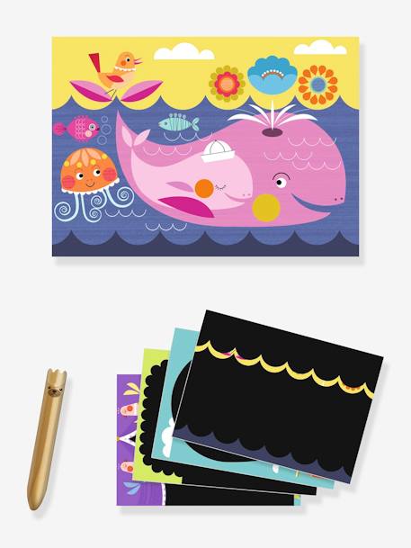 Cartes à gratter - C'est rigolo à découvrir - multicolore 4 - vertbaudet enfant 