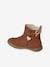 Bottines enfant fille synthétique zippées marron+noir 3 - vertbaudet enfant 