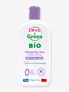 Puériculture-Shampoing doux certifié BIO sans parfum 500 ml LOVE & GREEN