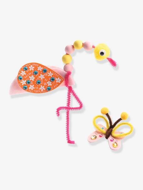Boîte à créer - Animaux de la jungle - rose 4 - vertbaudet enfant 
