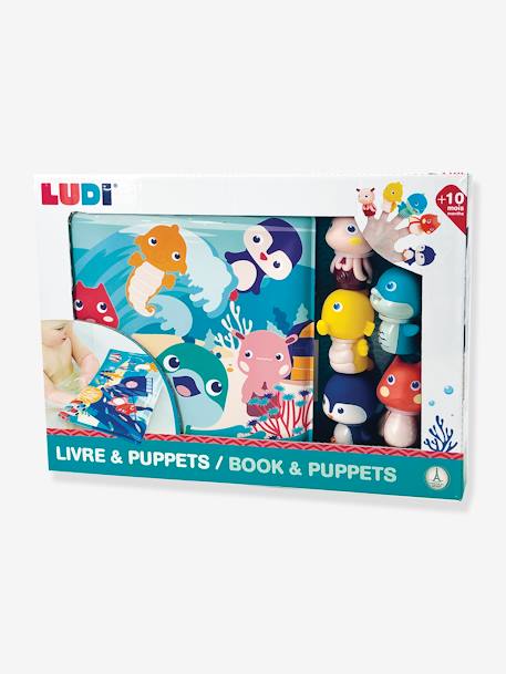 Livre Pupets Mer - bleu 6 - vertbaudet enfant 