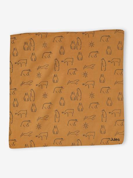 Foulard animaux personnalisable bébé garçon bronze 3 - vertbaudet enfant 