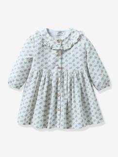 Bébé-Robe, jupe-Robe bébé en velours imprimé CYRILLUS