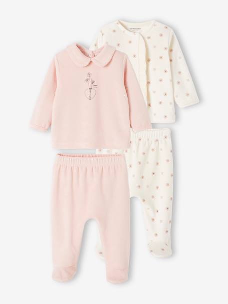 Pyjama Bébé Garçon Winnie L'Ourson - 100% Coton - Manches Longues - Dors Bien