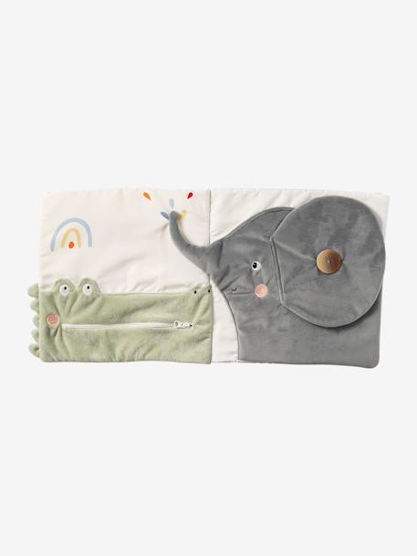 Livre bébé en tissu blanc 2 - vertbaudet enfant 