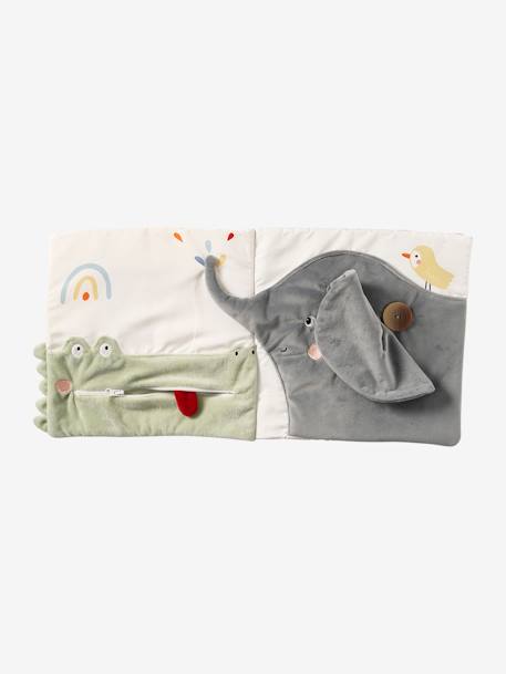 Livre bébé en tissu blanc 3 - vertbaudet enfant 