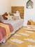 Tapis coton Lavable Motif Nuage - moutarde 1 - vertbaudet enfant 