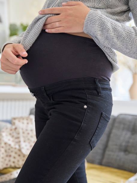 Jean de grossesse skinny denim brut+noir+stone 13 - vertbaudet enfant 