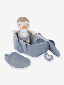 Jouet-Poupons et poupées-Poupons et accessoires-Set couffin et poupon bébé - LITTLE DUTCH