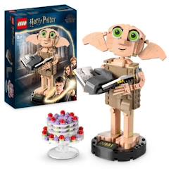 -LEGO® Harry Potter 76421 Dobby l’Elfe de Maison, Jouet de Figurine de Personnage, Cadeau