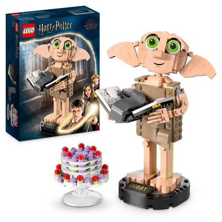 LEGO® Harry Potter 76421 Dobby l’Elfe de Maison, Jouet de Figurine de Personnage, Cadeau MARRON 1 - vertbaudet enfant 