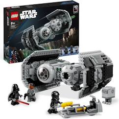Jouet-LEGO® Star Wars 75347 Le Bombardier TIE, Maquette Vaisseau avec Figurine de Droïde Gonk