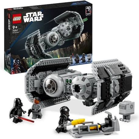 LEGO® Star Wars 75347 Le Bombardier TIE, Maquette Vaisseau avec Figurine de Droïde Gonk BLANC 1 - vertbaudet enfant 