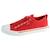 Basket Levis Enfant Maui Elastic Lace ROUGE 1 - vertbaudet enfant 