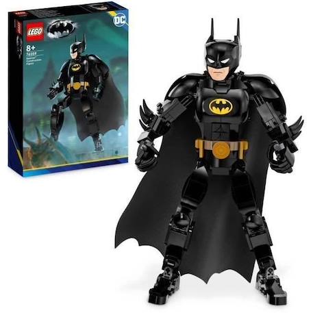 LEGO® DC 76259 La Figurine de Batman, Jouet de Super-héros avec Cape, Basé sur le film Batman 1989 NOIR 1 - vertbaudet enfant 