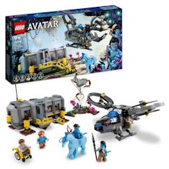 Jouet-Jeux d'imagination-LEGO Avatar 75573 Les Montagnes Flottantes : le Secteur 26 et le Samson RDA, Jouet, Figurines